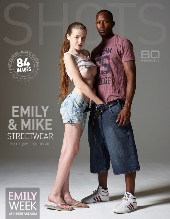 topless Emily with her hand down Mike’s pants | Hegre Art