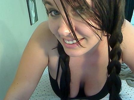 xxxnaughtyangel from Streamate with braided pigtails