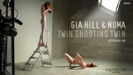 naked twin sisters Gia Hill & Noma | Hegre Art