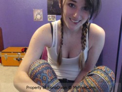 FionaDixon from MyFreeCams with braided pigtails
