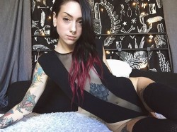 MFC Ariya Sage aka Feryn Suicide in bodysuit & stockings