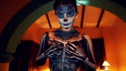 MFC KickAz with Dia De Los Muertos body paint