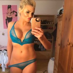 lingerie selfie by Katy Jayne