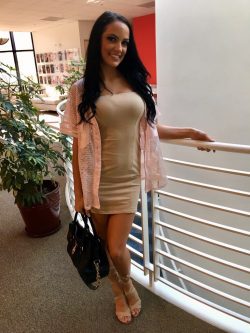 Sofi Ryan in sexy dress
