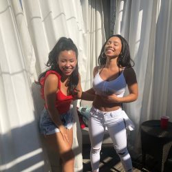 latina sisters Cierra Ramirez & Savannah Ramirez