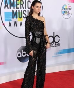 Maia Mitchell on red carpet at American Music Awards