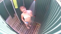 Czech Pool 25: girl showering