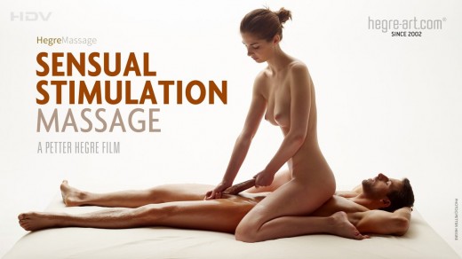Charlotta giving erotic massage in Sensitive Stimulation Massage | Hegre Art