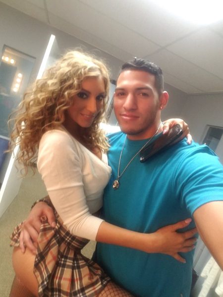 Moka Mora with Tony Martinez‏ selfie
