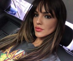 Eiza Gonzalez Reyna with bangs